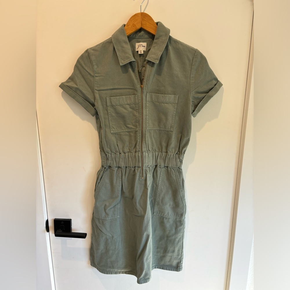 J. Crew Sage Denim Dress
